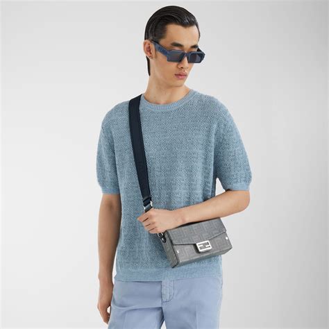 fendi knit jumpsuit|fendi light blue knitwear.